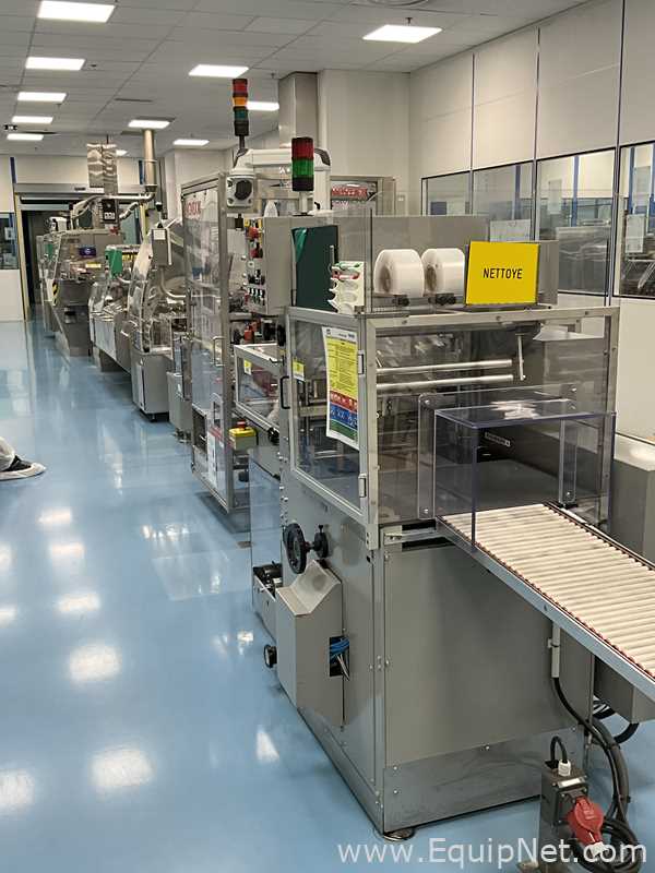 Linha de Embalagem Blister Marchesini Group MB 421