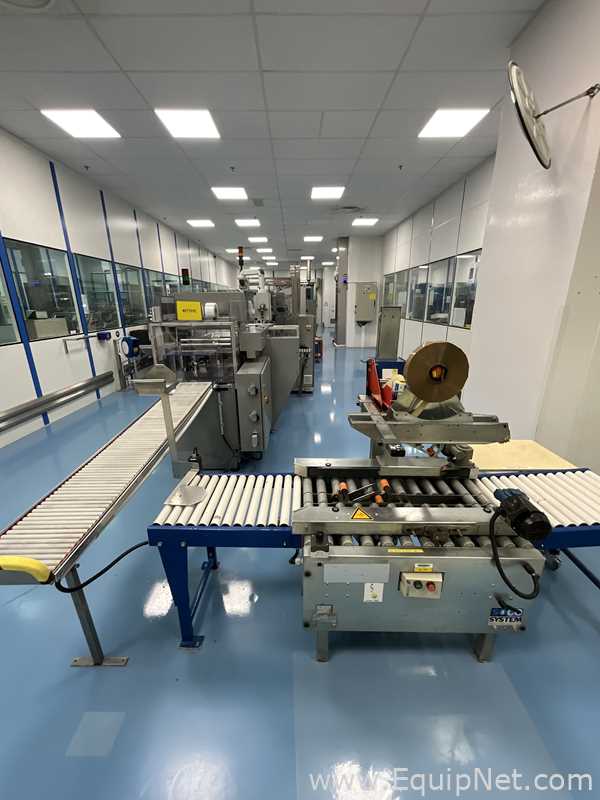 Linha de Embalagem Blister Marchesini Group MB 421