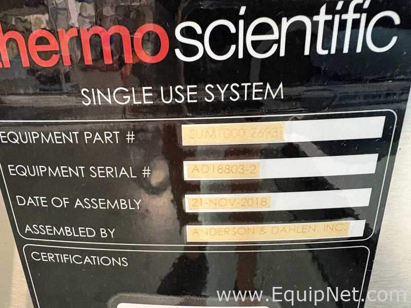 Mezclador Thermo Scientific HyPerforma Single Use Mixer