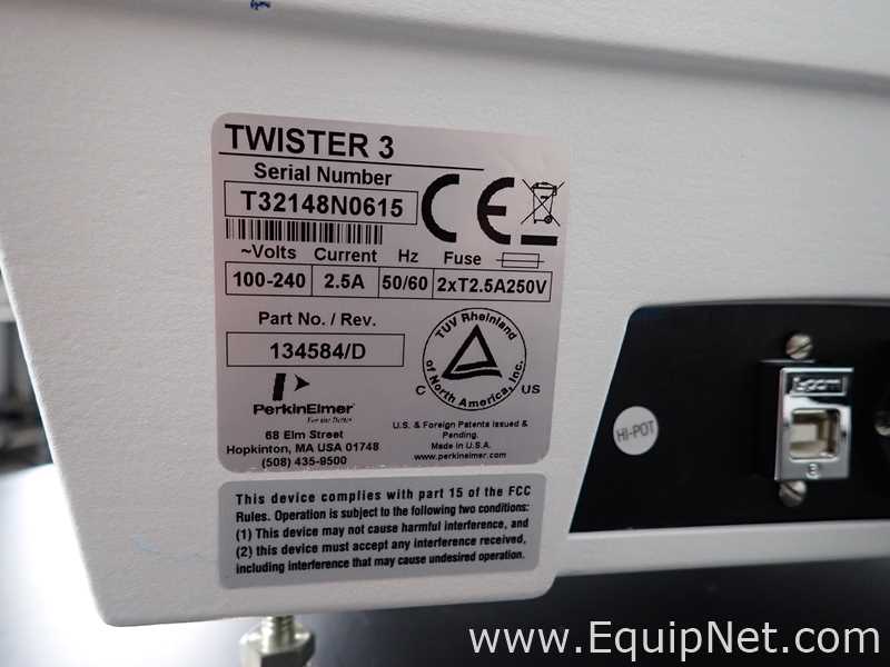 Empilhadora e Manipuladora de MicroPlaca Perkin Elmer Twister 3
