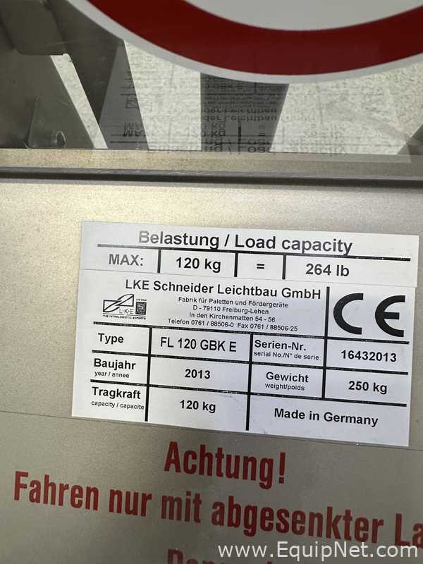 LKE Schneider Leichtbau GmbH FL 120 GBK E Lifter