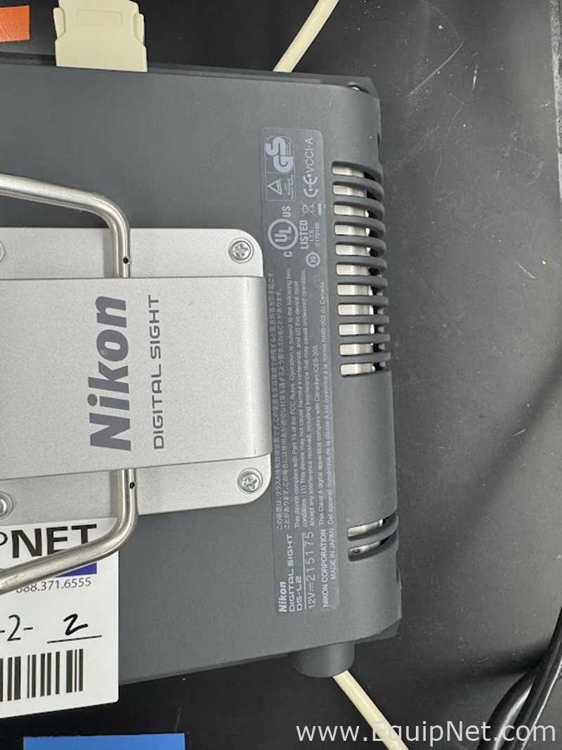 Nikon E600 Microscope with Screen and Printer