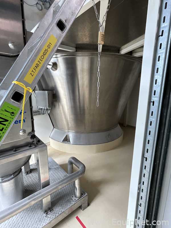 Hosokawa 6000 Litre Stainless Steel Conical Planetary Mixer. Available Q4 2027
