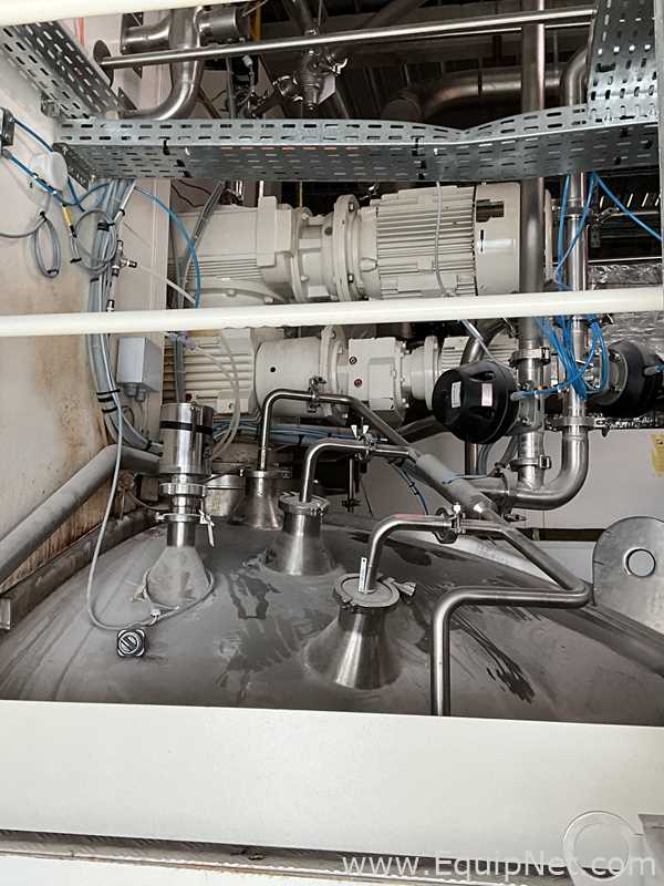 Hosokawa 6000 Litre Stainless Steel Conical Planetary Mixer. Available Q4 2027