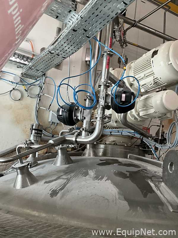 Hosokawa 6000 Litre Stainless Steel Conical Planetary Mixer. Available Q4 2027