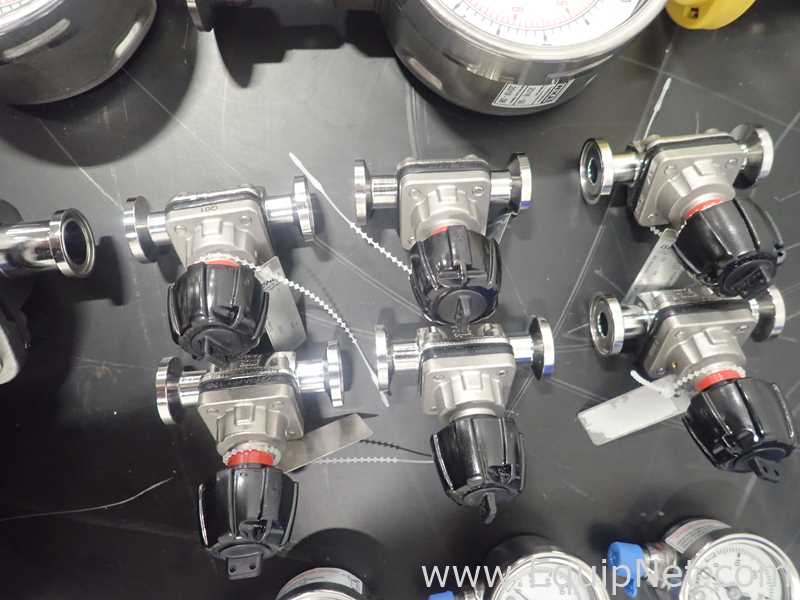Lot of Approximately 21 WIKA Gagues and Valves, Various Makes and Models