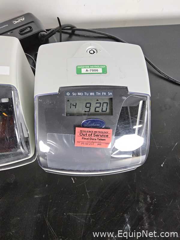 Lot of 4 Latham 5000EP Electronic Time Recorders