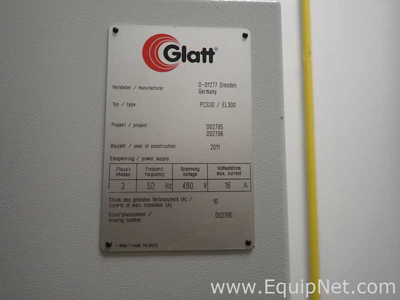 Equipamento de Elevação Glatt EL-300