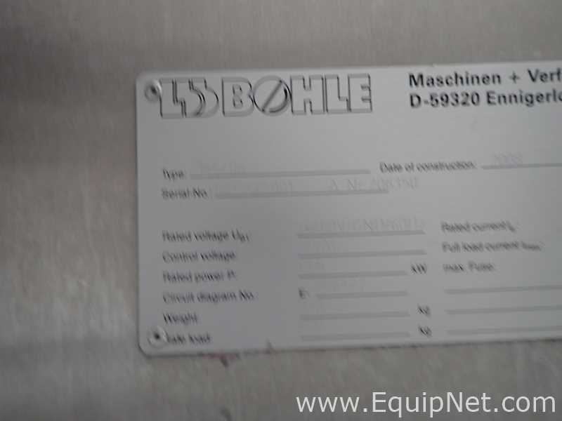 Equipamento de Elevação LB Bohle HS 600