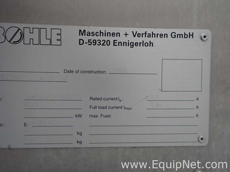 Equipamento de Elevação LB Bohle HS 600