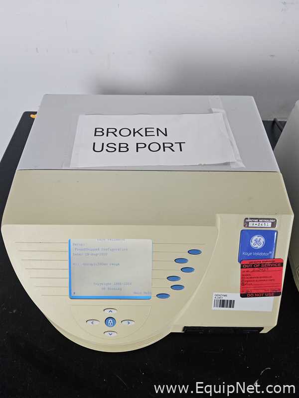 Lot of 3 GE Sensing Kaye Validator X2005U Thermal Validators