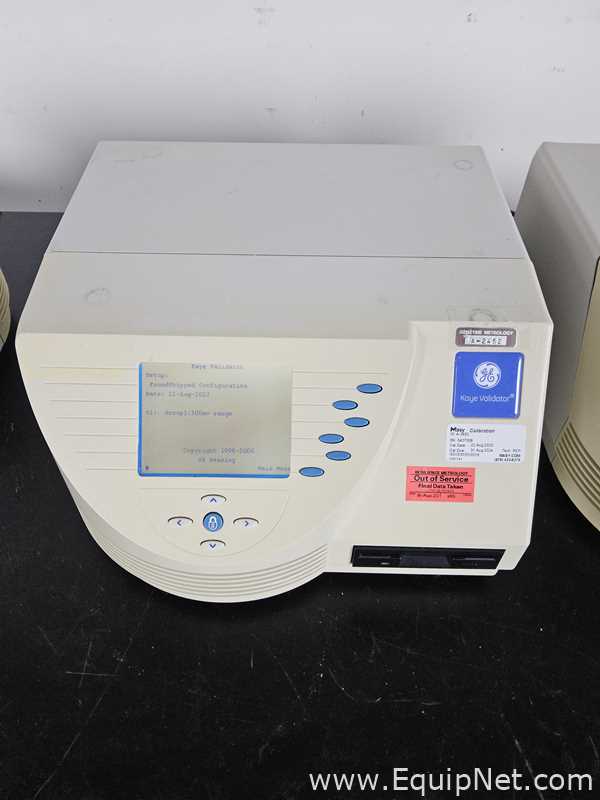 Lot of 3 GE Sensing Kaye Validator X2005U Thermal Validators