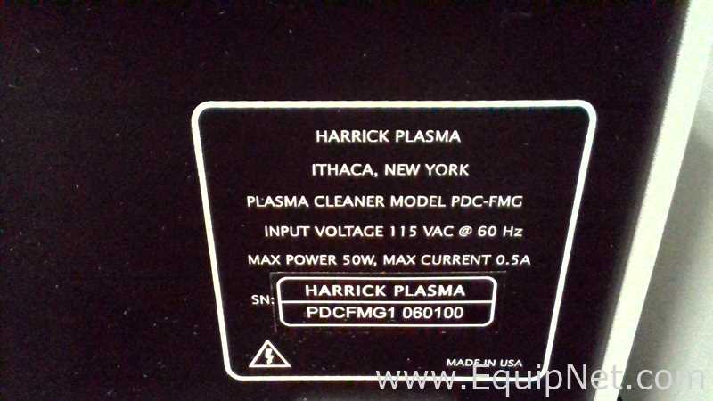Limpador de Plasma Harrick Plasma PDC 001 HP