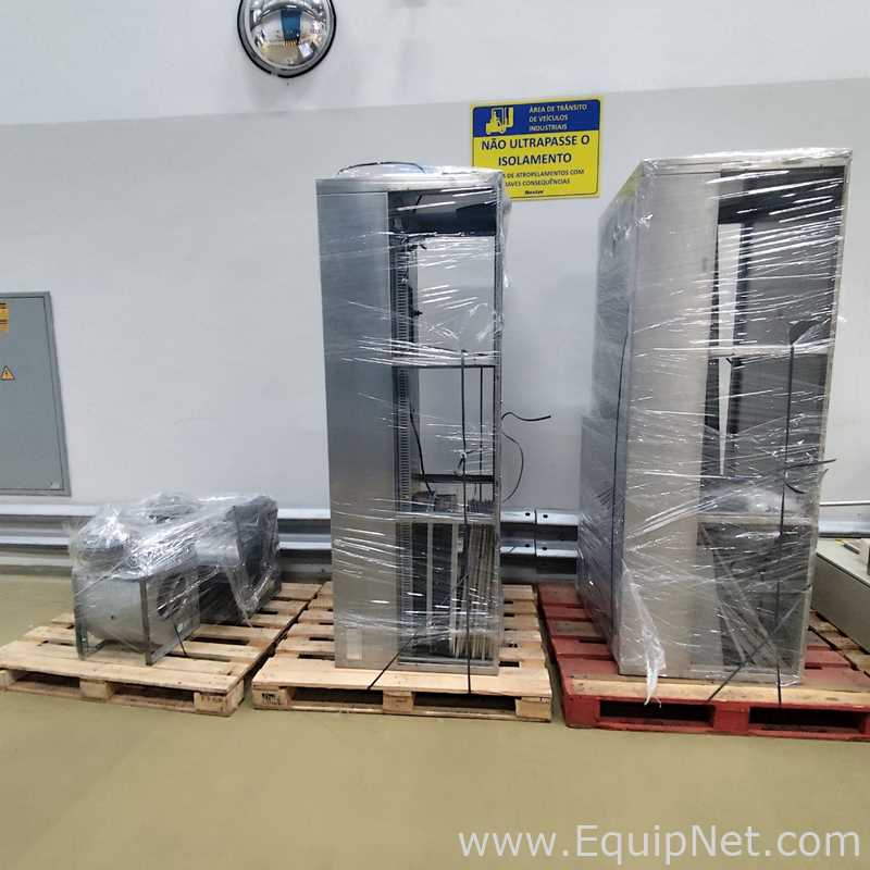 Lote com 3 Módulos de Fluxo Laminar Vertical VECO MFLV