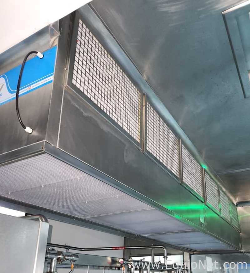 Lote com 3 Módulos de Fluxo Laminar Vertical VECO MFLV