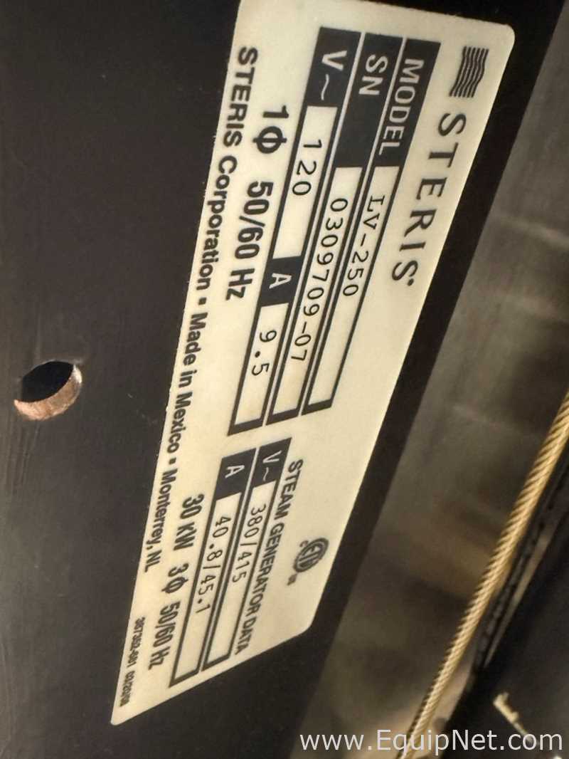Sistema para Autoclaves Steris LV-250