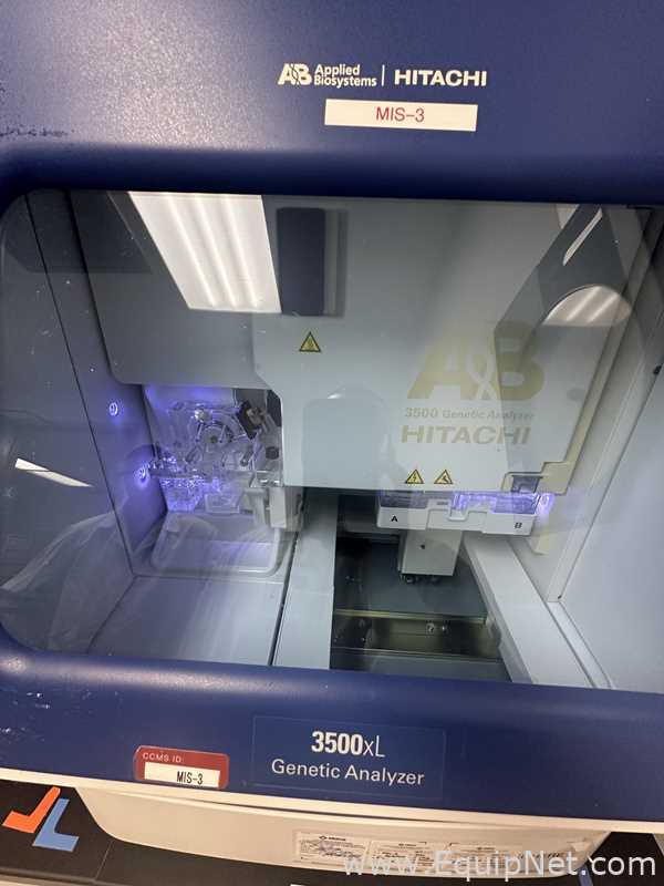 Analisador Applied Biosystems 3500xL Genetic Analyzer