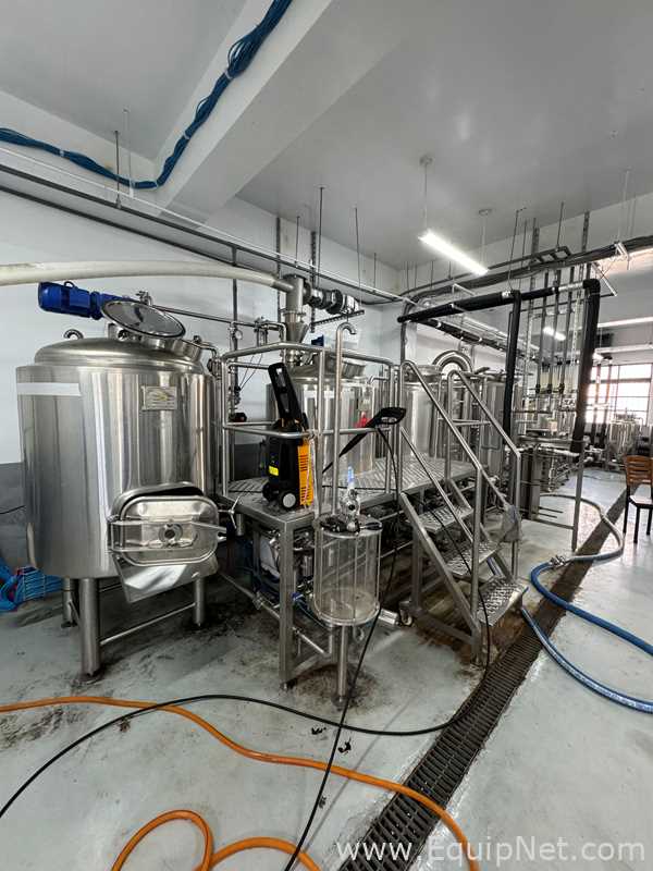 Equipamento de fabricação de cerveja e destilação Shandong Tiantai Beer Equipment Co. Ltd., 500 Ltrs Commercial Brewing System