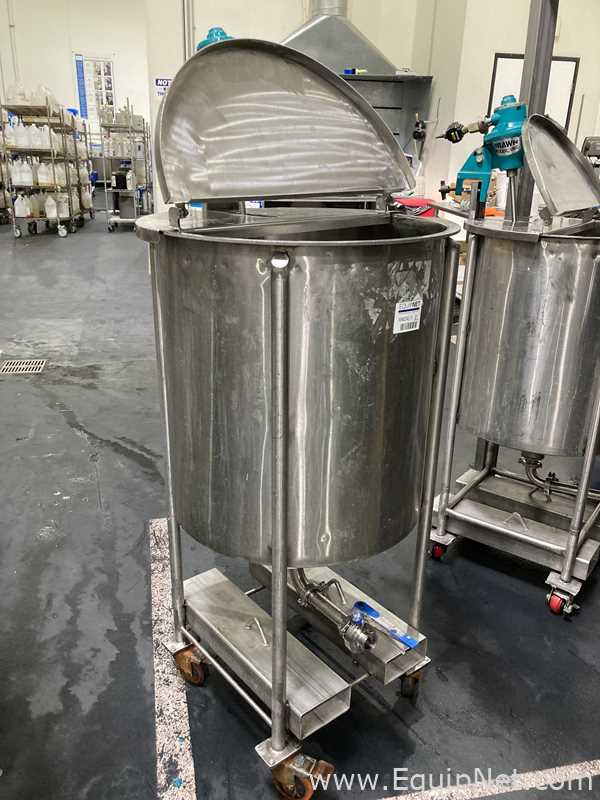 50 Gallon Stainless Steel Mixing Tank