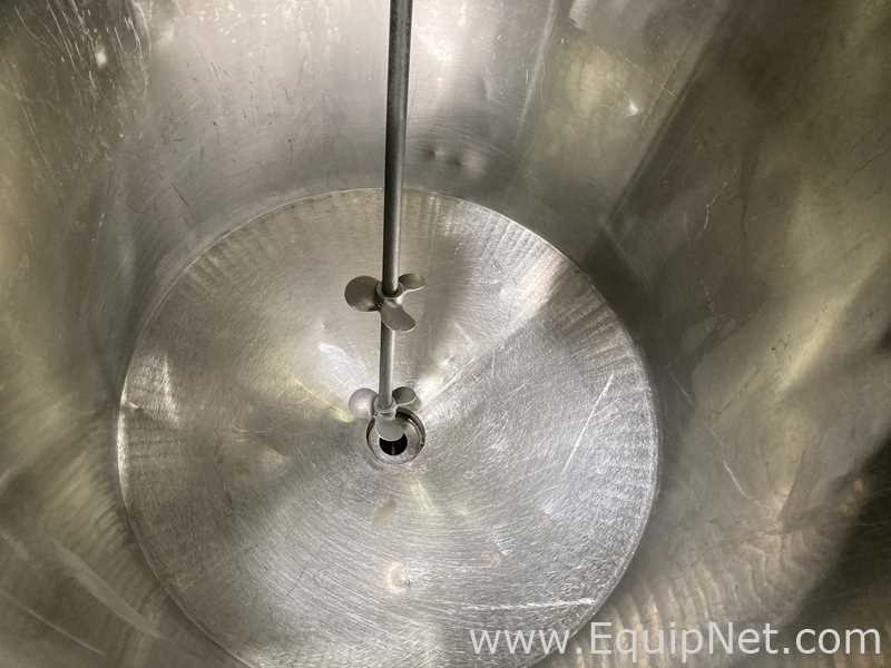 50 Gallon Stainless Steel Mixing Tank