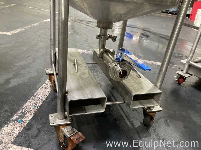 50 Gallon Stainless Steel Mixing Tank