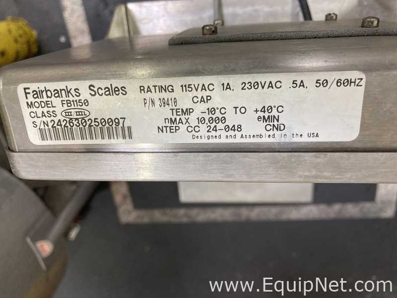 Báscula Fairbanks Scales Co FB1150