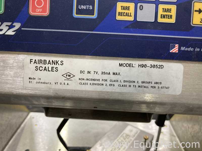 Báscula Fairbanks Scales Co H-90-3052D