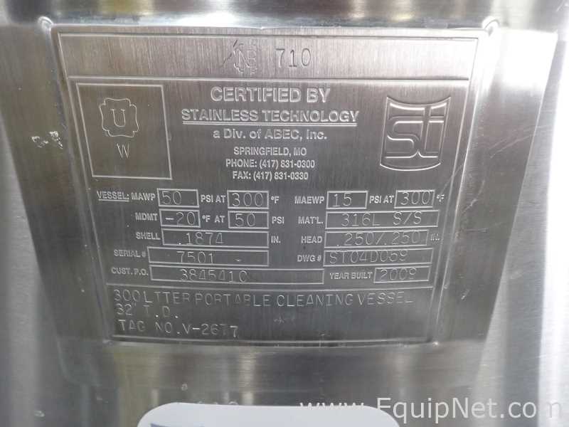 Tanque Acero inoxidable Stainless Technology 