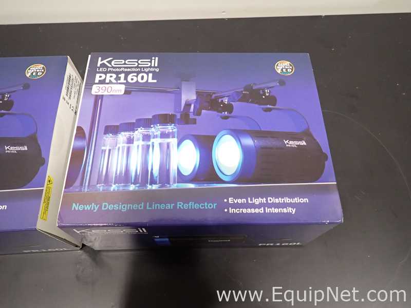 Lot of 3 Kessil PR160L 390nm LED Photoreactive Light Sources