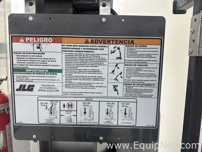 Elevador JLG Industries 20MSP