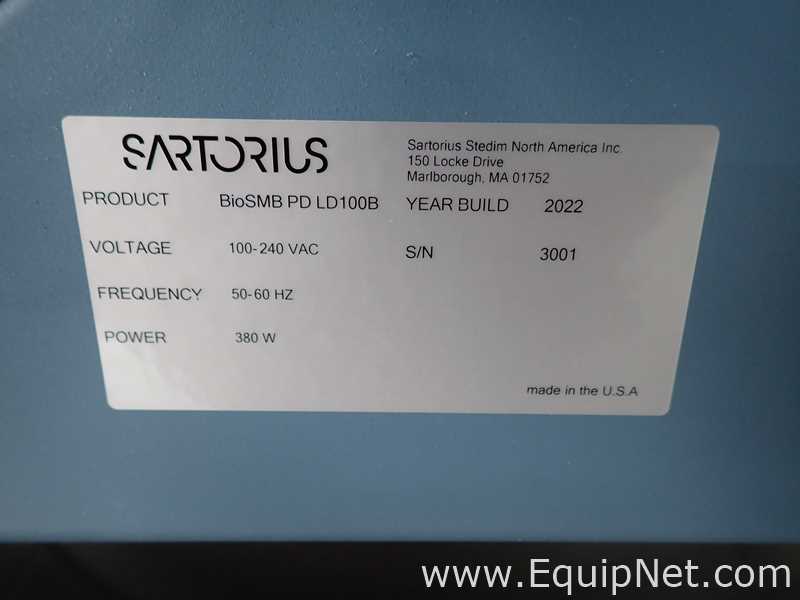 Cromatografía Sartorius Stedim BioSMB PD LD100B