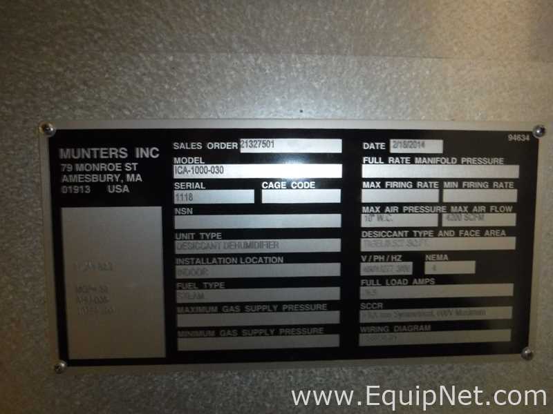 Secador de Leito Fluidizado GEA MP7/8-12 Bar. Sem Uso