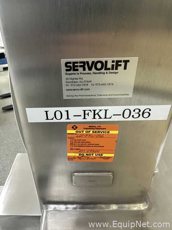 Servolift Electric Tote Bin Mover - Walkie Stacker