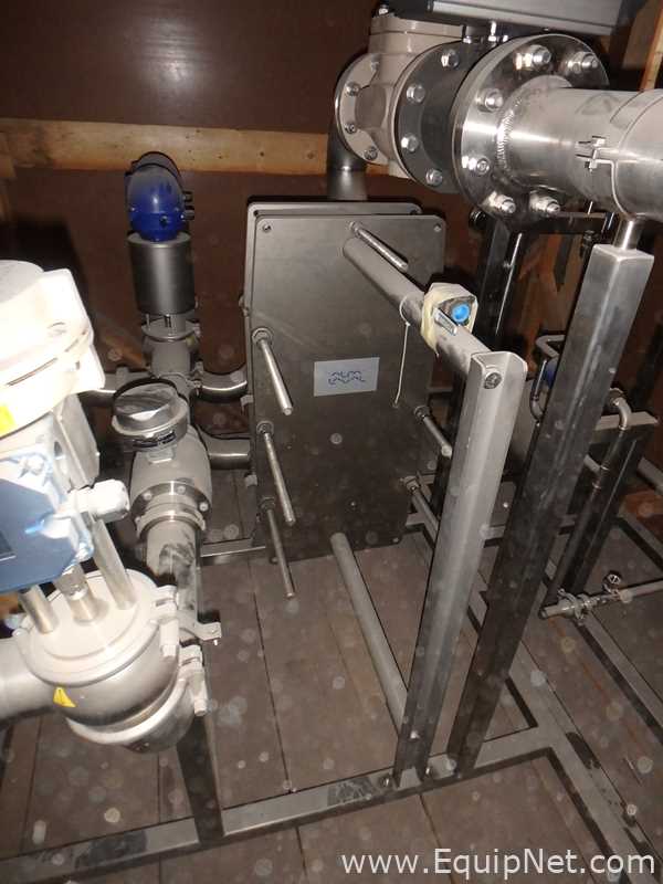 Lot of 2 UNUSED Stainless Steel Heat Exchangers |one Plate-Frame and One Tube-Shell