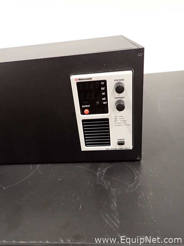 Matsusada BRP-3503A High Voltage Power Supply