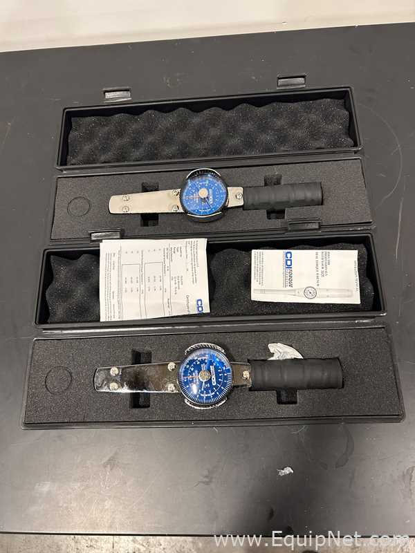 Lot of 2 CDI Torque Products  2195-6169 0-75 In-Lbs Torque Wrenches