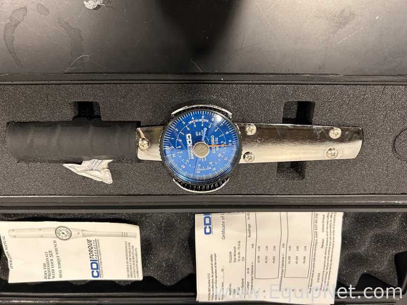 Lot of 2 CDI Torque Products  2195-6169 0-75 In-Lbs Torque Wrenches