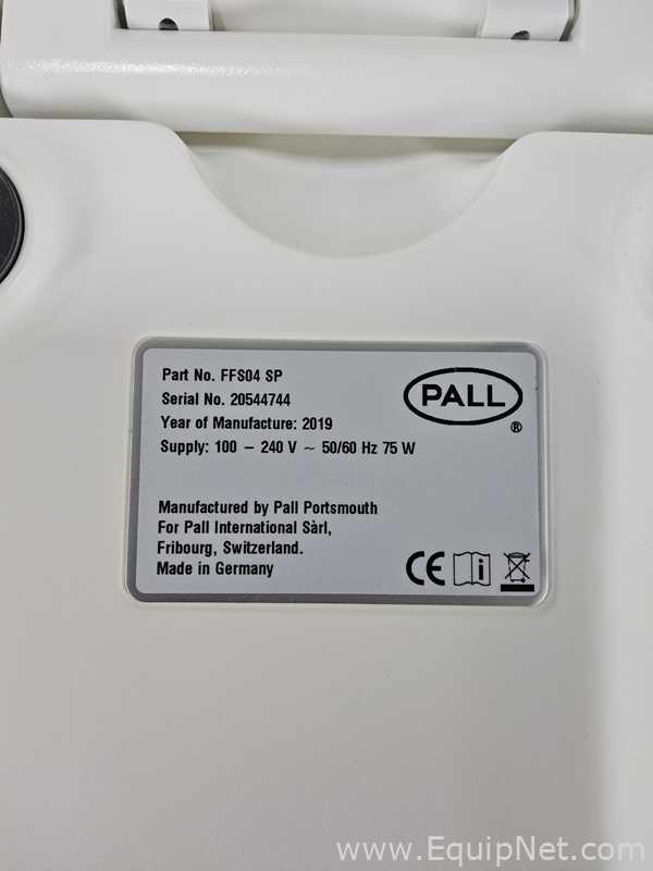 Lote de 2 Analizador PALL  Palltronic Flowstar IV