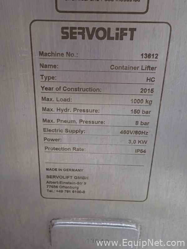 Elevador Servolift HC