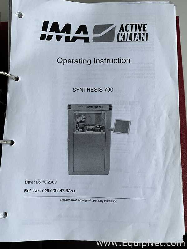 Compressora de Comprimidos IMA Kilian GmbH  Synthesis 700