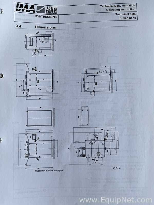 Compressora de Comprimidos IMA Kilian GmbH  Synthesis 700