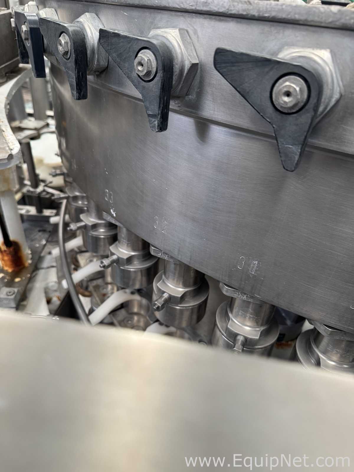 Crown 40 FTC.-UB-G-FJ Can Filler With Angelus 61H Seamer And Heuft HBXXXT2 Can Inspection System