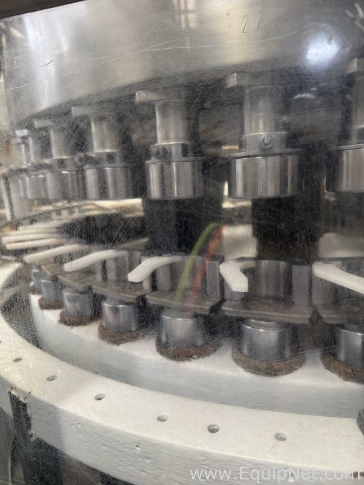 Crown 40 FTC.-UB-G-FJ Can Filler With Angelus 61H Seamer And Heuft HBXXXT2 Can Inspection System