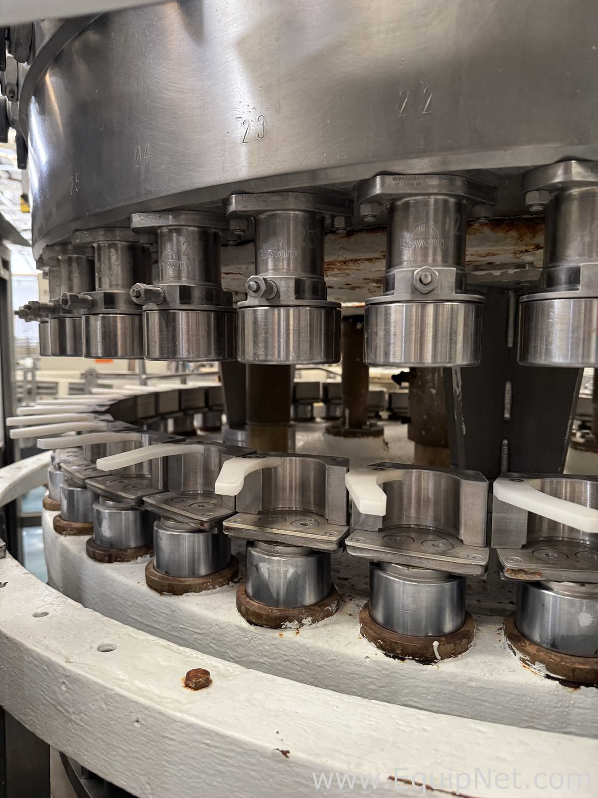 Crown 40 FTC.-UB-G-FJ Can Filler With Angelus 61H Seamer And Heuft HBXXXT2 Can Inspection System