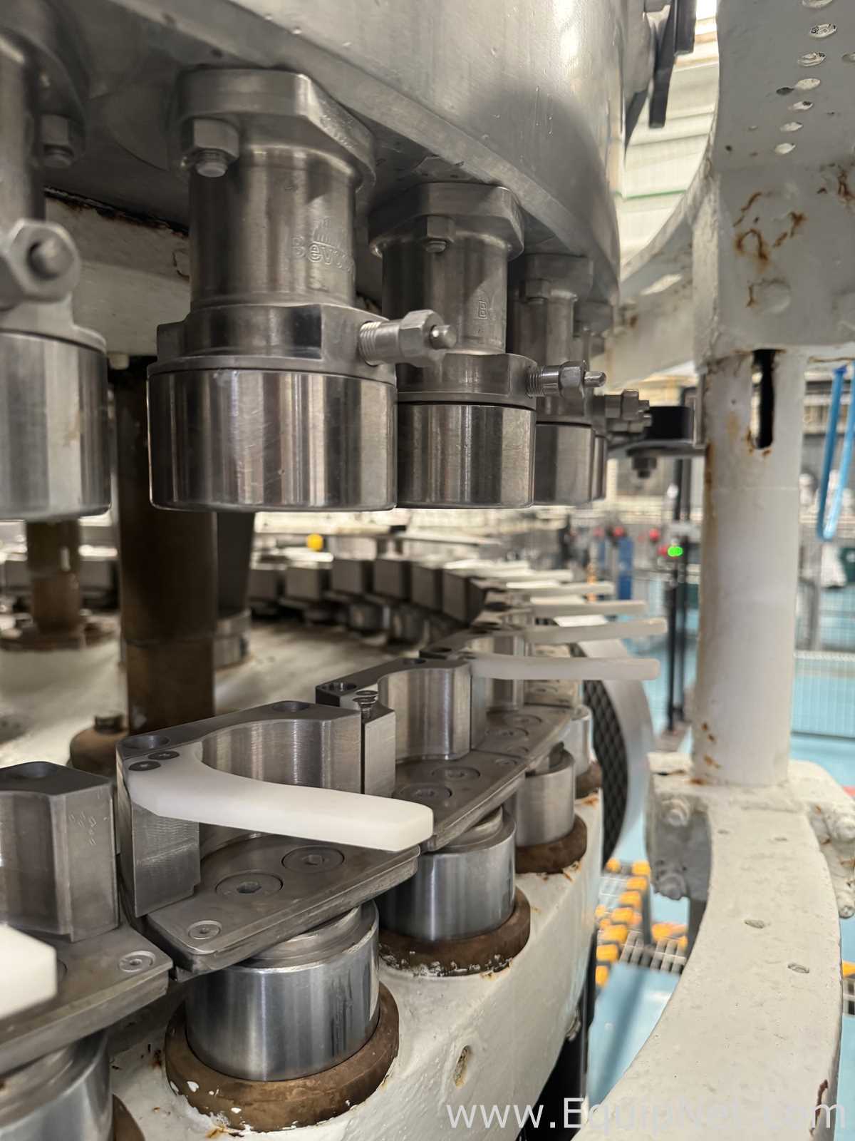 Crown 40 FTC.-UB-G-FJ Can Filler With Angelus 61H Seamer And Heuft HBXXXT2 Can Inspection System