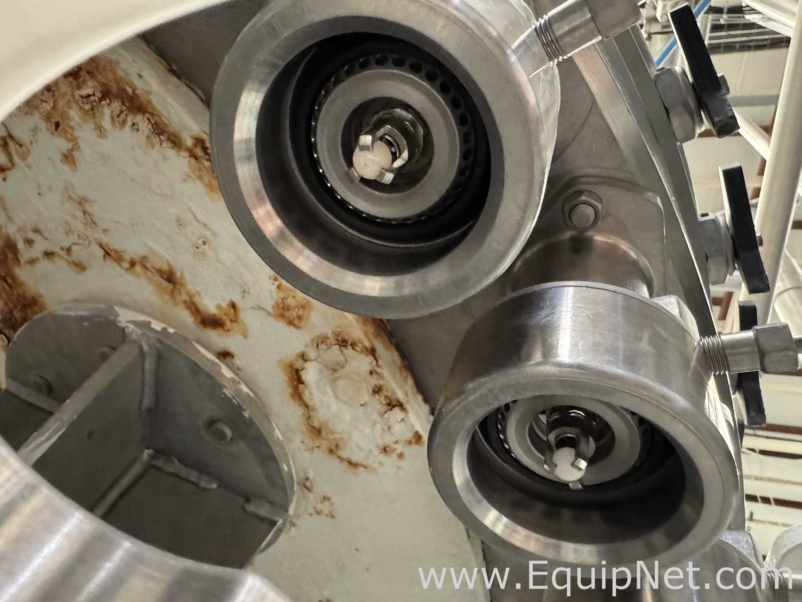Crown 40 FTC.-UB-G-FJ Can Filler With Angelus 61H Seamer And Heuft HBXXXT2 Can Inspection System