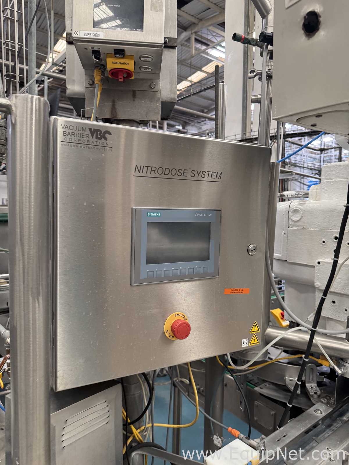Crown 40 FTC.-UB-G-FJ Can Filler With Angelus 61H Seamer And Heuft HBXXXT2 Can Inspection System