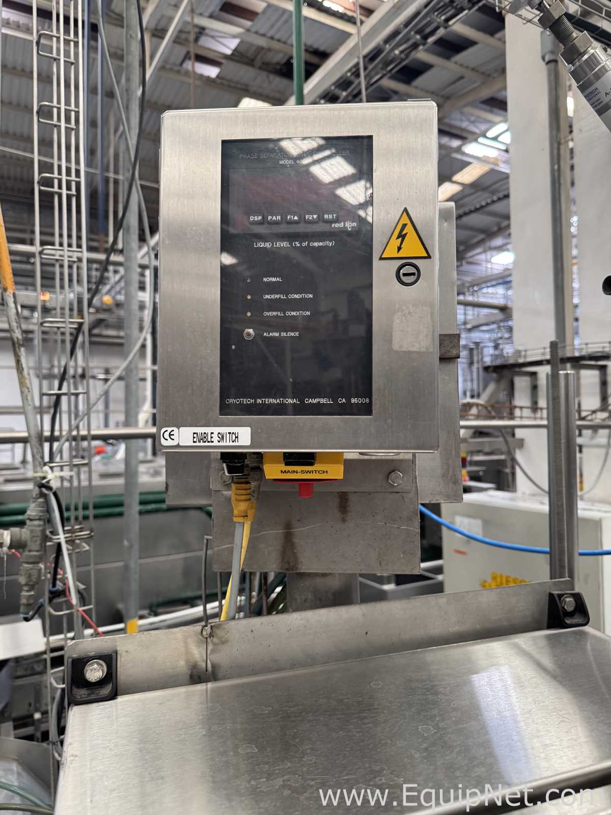 Crown 40 FTC.-UB-G-FJ Can Filler With Angelus 61H Seamer And Heuft HBXXXT2 Can Inspection System