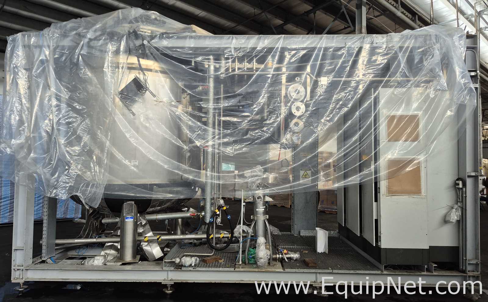 Netzsch 6.000 Lt Mixing Vessel with Self-Cleaning Filter and Electrical Board - Formulation Skid 4-2