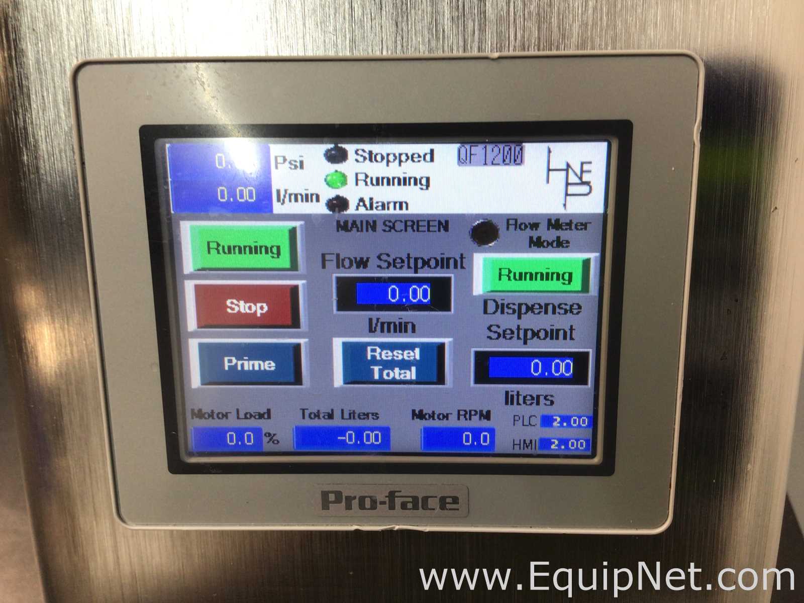 High Purity New England Quattroflow 1200 Diaphragm Pump